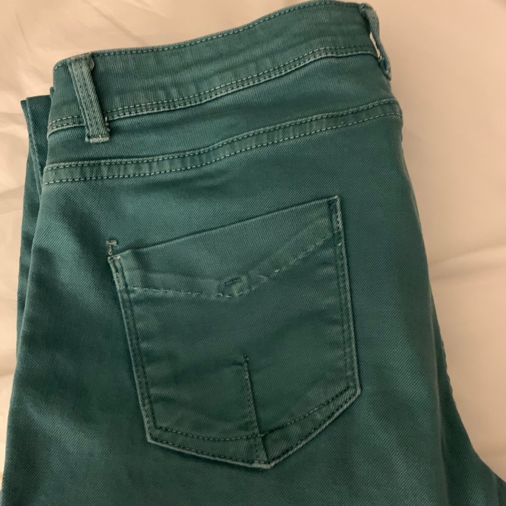 Green jeans